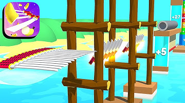 Flying Cut ​- All Levels Gameplay Android,ios (Levels 516-519)