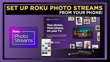 Set Up your ROKU Photo Stream screensaver.  Your Photos on your TV!