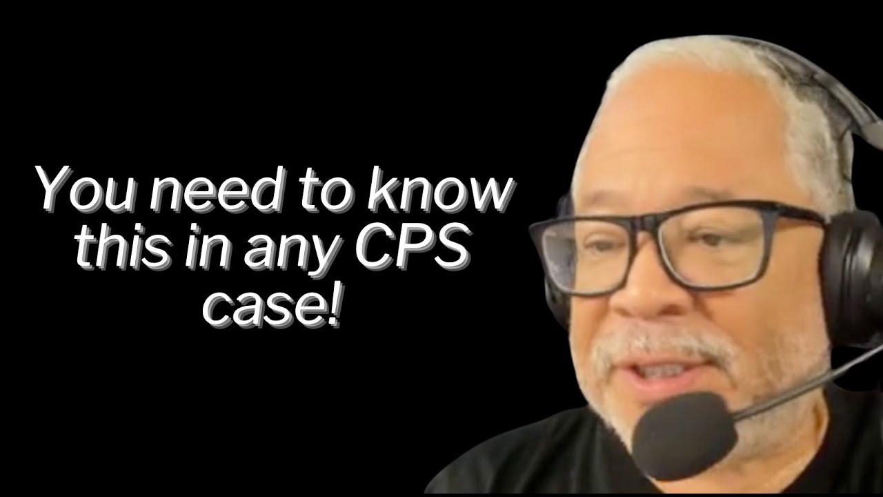 You need to know this in any CPS case! - YouTube