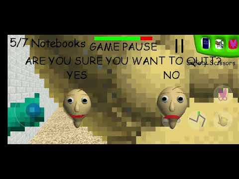 Baldi s basic oynuyoruz video da - YouTube