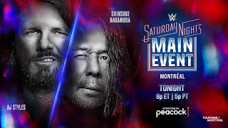 Aj Styles Vs. Shinsuke Nakamura Saturday Nights Main Event Hype Package