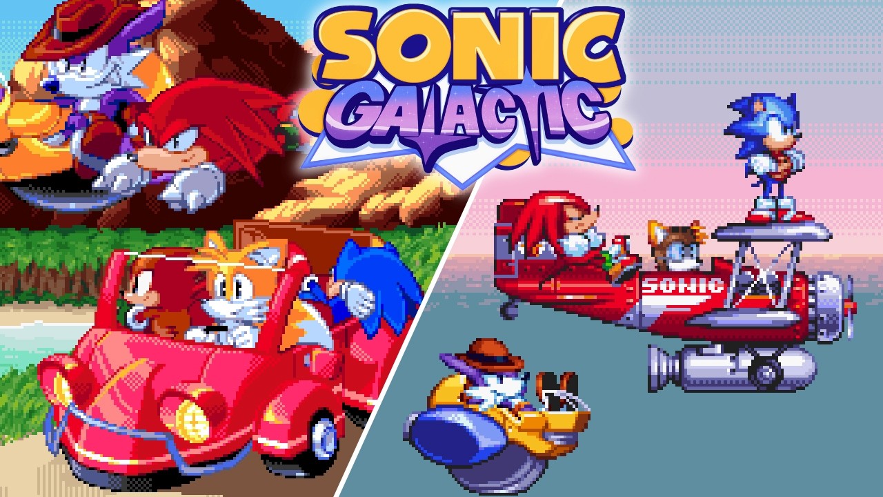 Sonic Galactic | Sonic The Hedgehog Fan Game - Full Gameplay (Demo ...