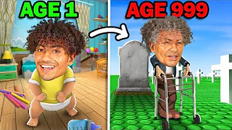 GROWING OLD IN ROBLOX!