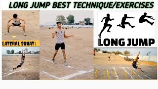 Long Jump Best Technique/Trick/Exercise/लंबी कूद बेस्ट टेक्नीक/ट्रिक/एक्सरसाइज/#mppolice /#viral