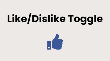 JavaScript Like/Dislike with HTML CSS | HTML CSS JavaScript Like/Dislike @raselcoder