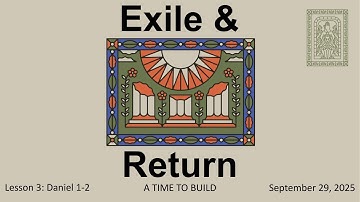BSF Westerville Ohio Herenstudie: Exile & Return - 03