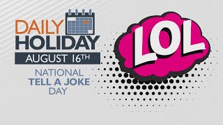 Daily Holiday - National Tell A Joke Day