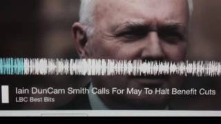 Iain DunCam Smith, talks about his support for Black Cabs on LBC