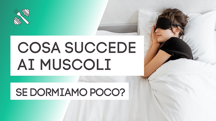 Cosa succede ai muscoli se dormiamo poco? | BodyRevo
