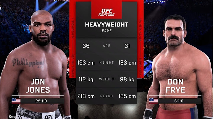 Jon Jones 🆚 Don Frye ( Simulation on PS5🥊UFC5 )