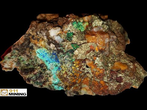 Video: Waar wordt chalcopyriet gevonden?