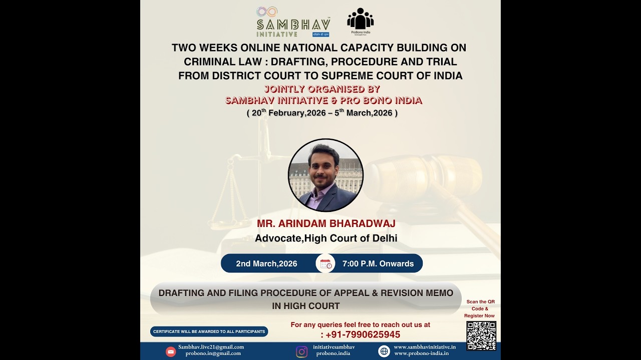 Appeal & Revision in High Court | Arindan Bharadwaj