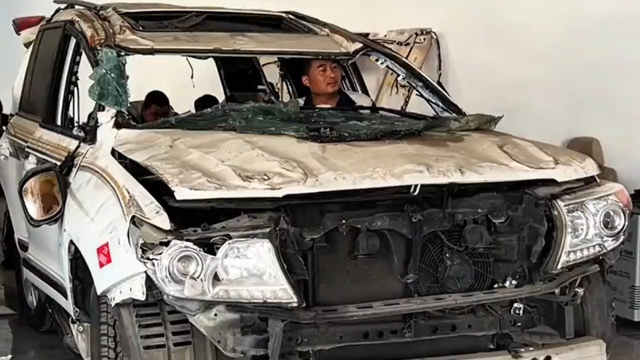 🔥 Abandoned  Land Cruiser  for 10 Years – You Won’t Believe This INSANE Restoration!  #car