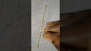 class 11: chain with Zig Zag stitch