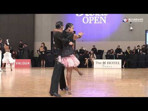2017 KOREA OPEN 프로페셔널 라틴 김민제&함혜빈(차차차)