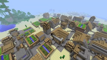 Minecraft Big Ass Village Mod 1.2.5