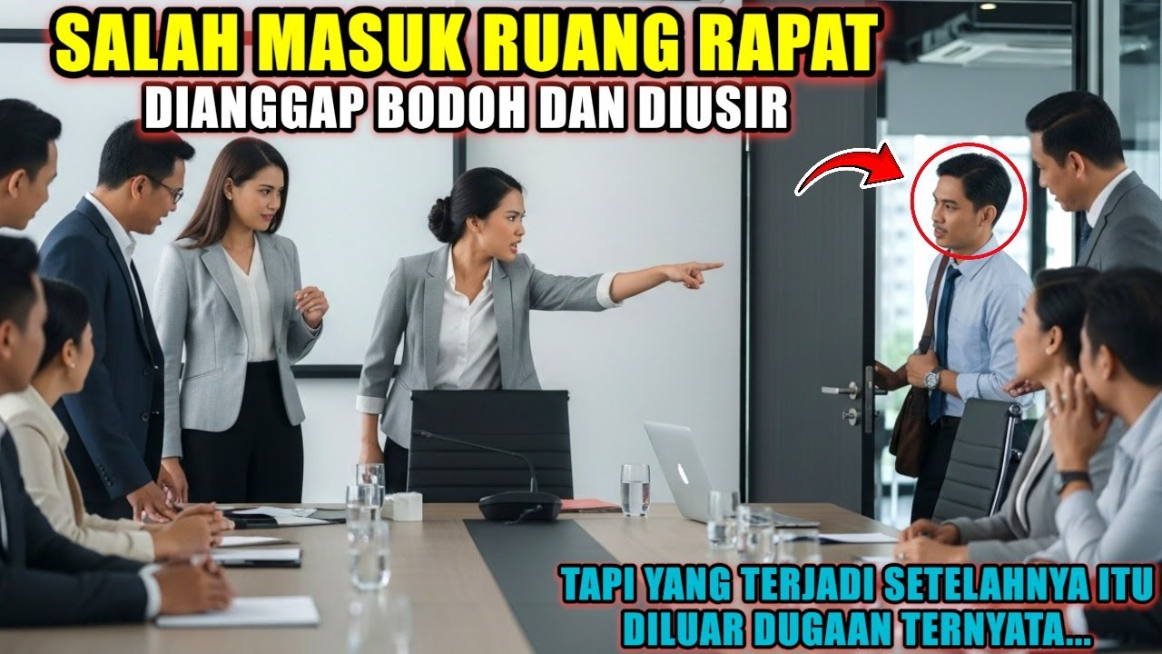 Salah Masuk Ruang Rapat, Dianggap Bodoh dan Diusir — Tapi Yang Terjadi Setelah Itu Di Luar Dugaan...