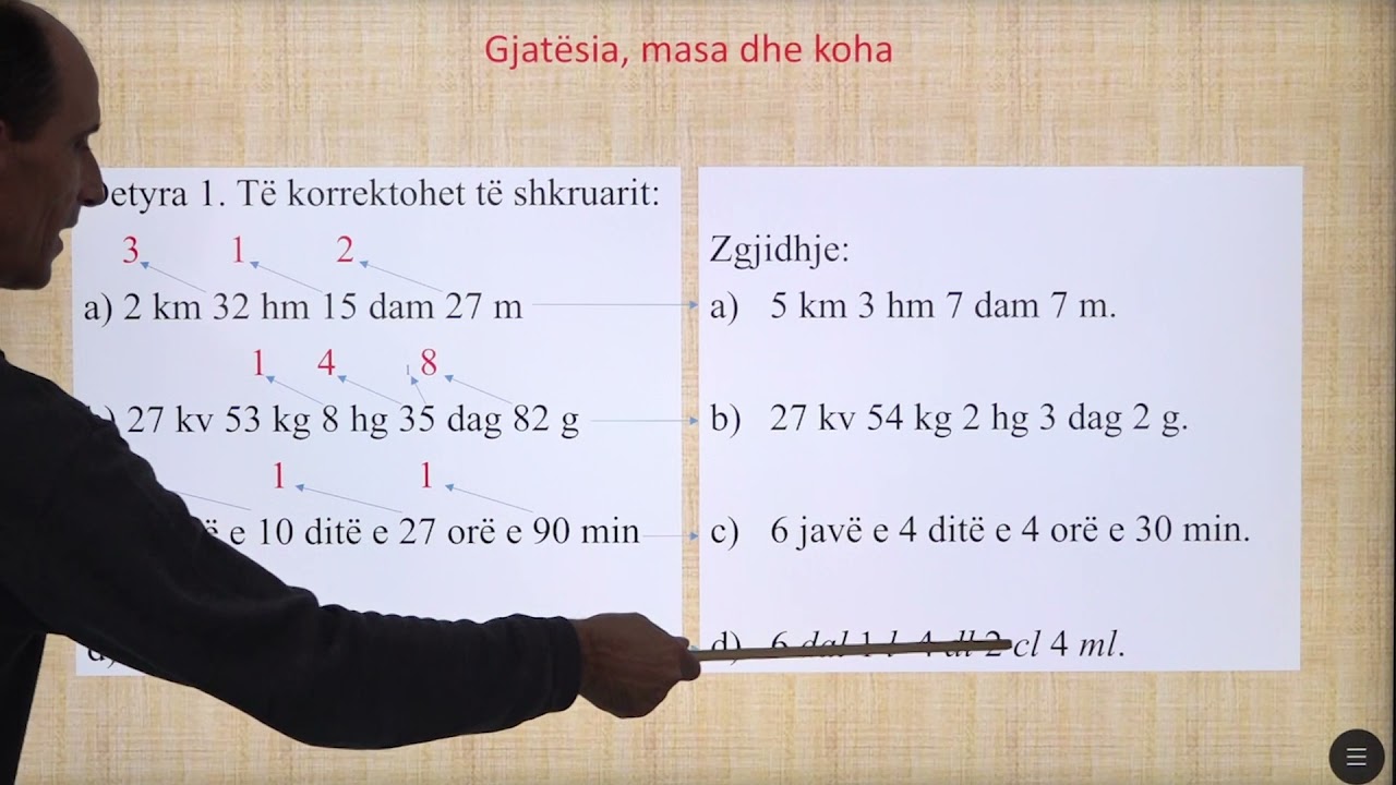 6 02 069 - Java 18 - Matematikë - Gjatësia, masa dhe koha
