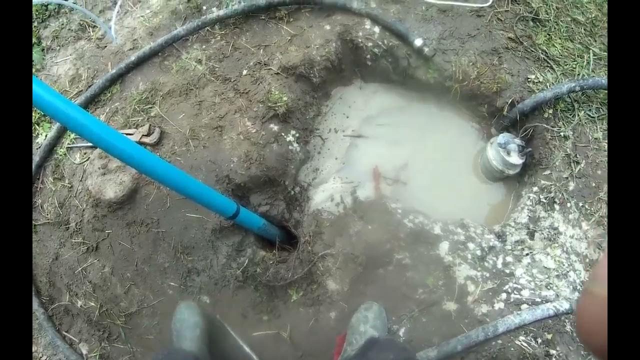 Скважина своїми руками, короткий відео звіт!!! - YouTube