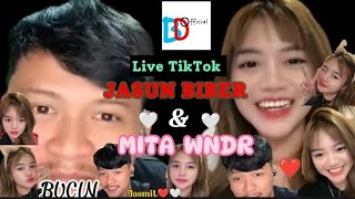 Part 1 || JASUN BIBER & MITA WNDR || Live TikTok (TERBARU ) || JASMIT BUCIN🥰 || Bocah deso official