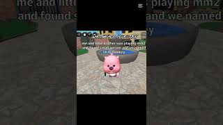 little monkey#roblox#shorts#fips