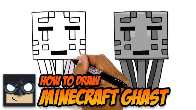 How To Draw A Minecraft Skeleton