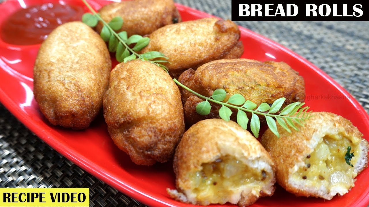 Bread Roll RecipeBread Potato RollPotato Stuffed Bread RollQuick and