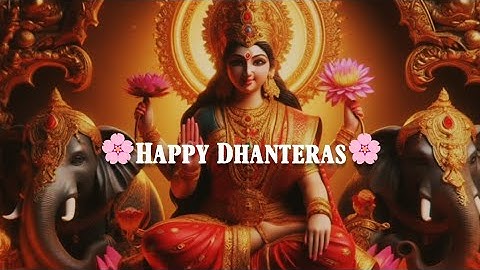Happy Dhanteras Status 2025🌸|Dhanteras Whatsapp Status⚜️|Dhanteras Song Status🪔|Happy Dhanteras🙏