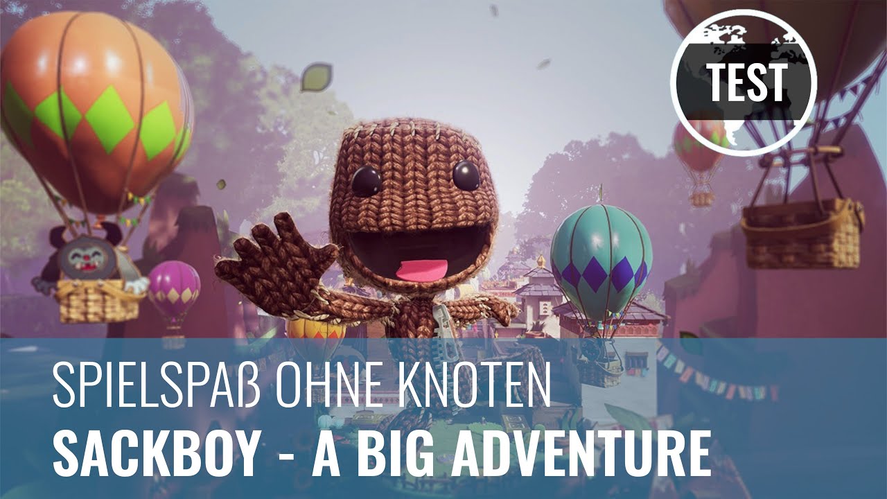 Sackboy - A Big Adventure im Test: Hüpfspaß ohne Knoten (4K, 60fps, Review, German)