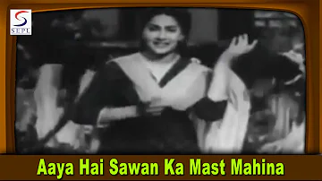 Aaya Hai Sawan Ka Mast Mahina | Asha Bhosle | Ek Do Teen @ Motilal, Meena Shorey