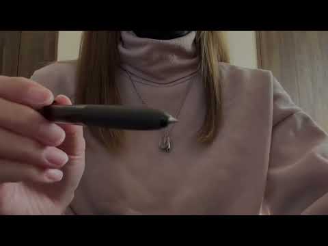 君の顔にお絵描き painting ASMR