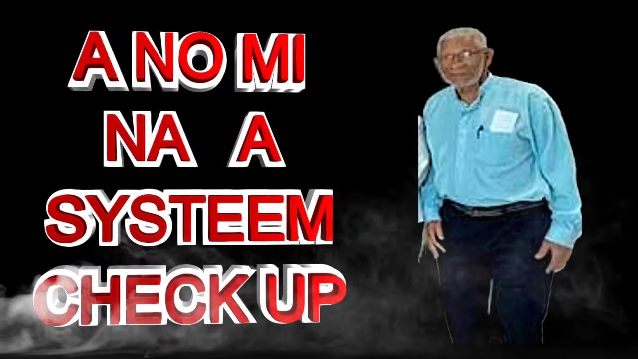 A systeem check up!