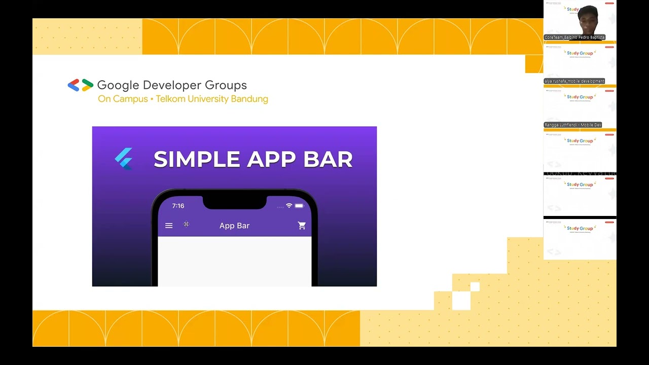Study Group 2025 #3 : Mobile Development - Flutter Widget Fundamental