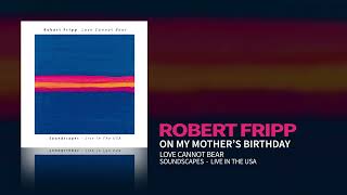 Robert Fripp - On My Mothers Birthday (Love Cannot Bear: Soundscapes (Live In The USA))
Full playlist here: https://www.youtube.com/playlist?list=PLbnpw-XH5DOEKJ045ieXmLvSJyhyBiaIN
Love cannot bear that even one soul be denied its place in Paradise.
”Soundscape performances, typically, visit several moods, areas of reflection, consideration & personal interest. Affirmations, statements & declarations of faith that the creation is benevolent (despite all evidence to the contrary) are, in these Soundscape settings, mainly diatonic. As such, they are often easier listening than the atonal, polytonal & chromatic music of other Soundscape areas.” - Robert Fripp
Love Cannot Bear presents Soundscapes at their most accessible and contains the best of these improvisations from performances recorded in North America, from as far back as 1983, including at the World Financial Centre in 2000, and concluding with a series of live performances in the US in 2005.
Soundscapes – consisting of improvised guitar solos played through a variety of electronic processors and sound modules – have been the primary focus of Fripp’s solo performances since the 1990s. The early generations of Soundscapes were presented via a quintet of albums released by DGM between 1994 and 1996. There have been many memorable Soundscapes concerts in the interim period, allowing the sound world and approach to the work to evolve substantially. As well as the ongoing series of individual concerts, Robert has played as part of the sell-out G3 tours of Europe and South America with Joe Satriani and Steve Vai in 2004, with Porcupine Tree in the US in 2005 and in a series of warmly received concerts at the Big Chill festival in the UK.
Music performed and composed by Robert Fripp
Produced by The Vicar & Robert Fripp
#robertfripp #soundscapes# ambient #kingcrimson Robert Fripp - On My Mothers Birthday (Love Cannot Bear: Soundscapes (Live In The USA))