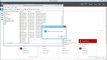 006 Using Active Directory to disable user accounts