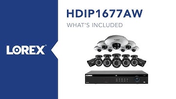 Unboxing the Lorex HDIP1677AW Digital IP Security System