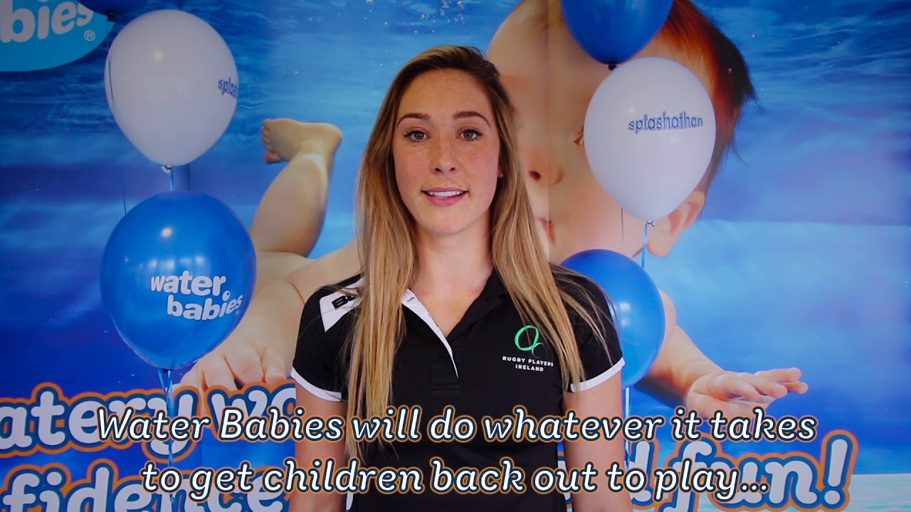 Eimear Considine supports Water Babies Splashathon 2019