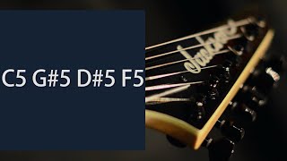 C Minor Rock Guitar Backing Track (88 bpm)