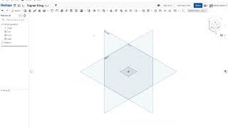 Signet Ring Part 1 (Onshape Tutorial)