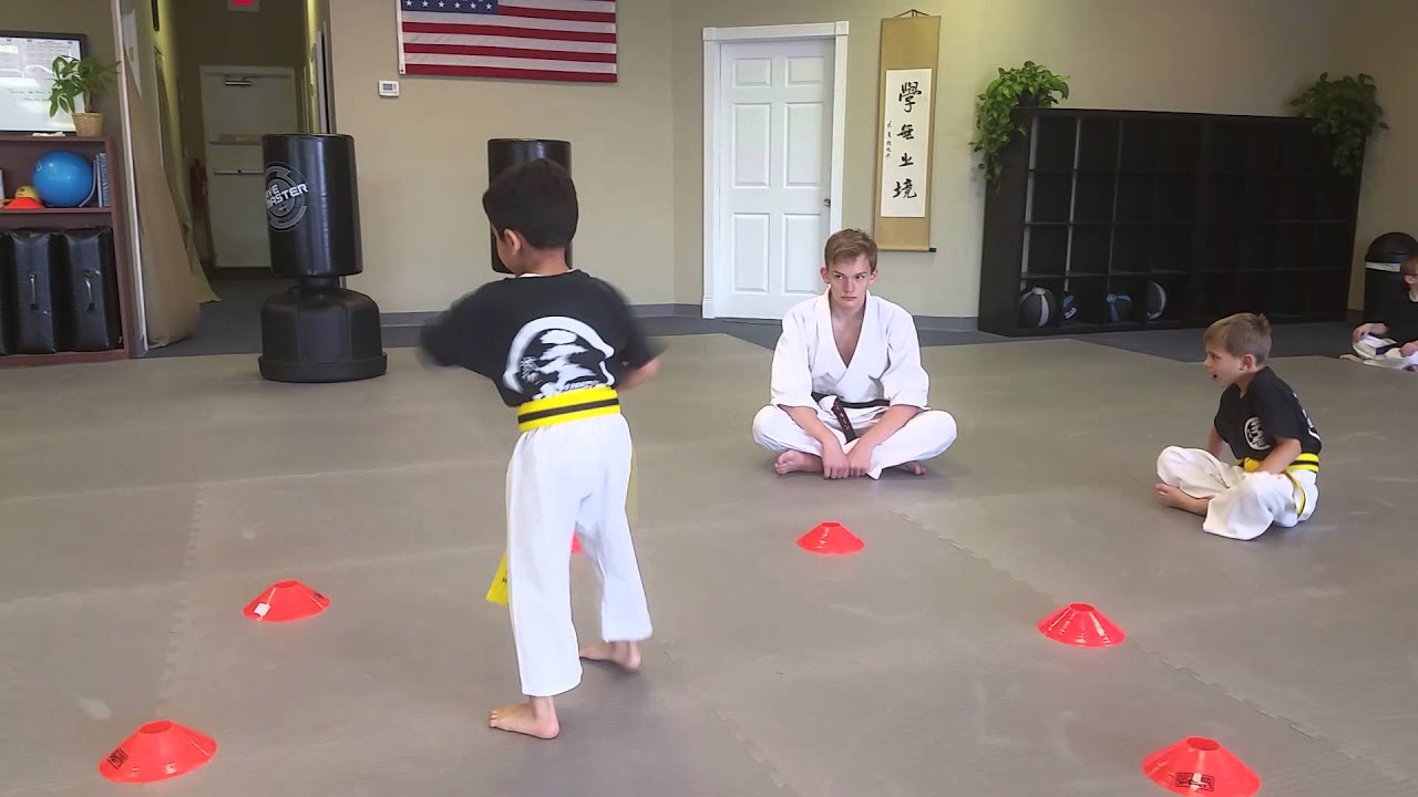 Alpharetta Kid's Karate Shadow Boxing Drill YouTube