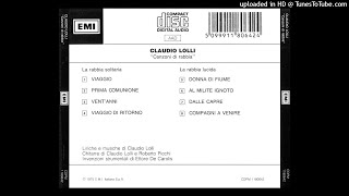 Video thumbnail of "Claudio Lolli ‎– Viaggio"