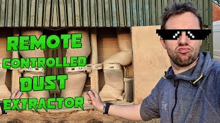 proper solution for remote control 415v dust extractor