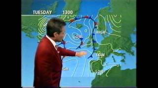 BBC Weather 15th August 1994