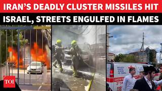 Iran Pummels Israel With Lethal Cluster Munitions, Targeting Major Cities Fire, Ambulances