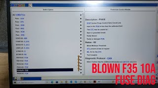 Ford Focus Xr5 St225 F35 Blown Fuse Diagnosis Scenario 1