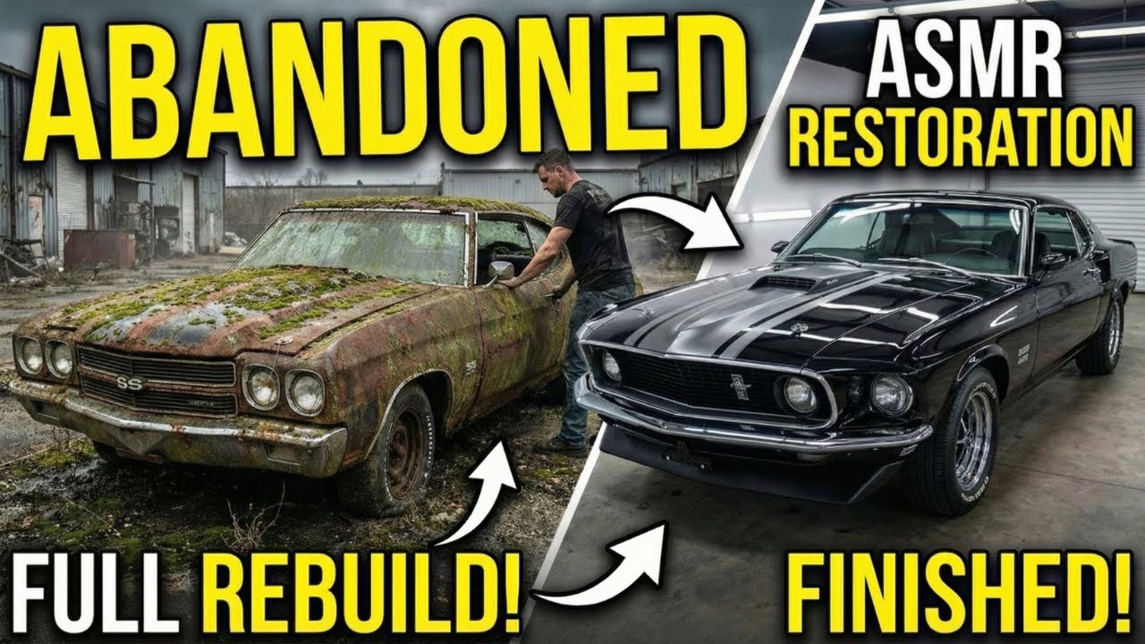 Satisfying Rust Removal & Restoration: Ford Mustang Boss 429