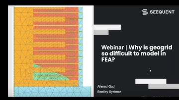 Why is geogrid so difficult to model in FEA
