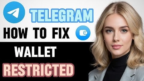 How To Fix Telegram Wallet Restricted 2024! (UPDATED FULL GUIDE)