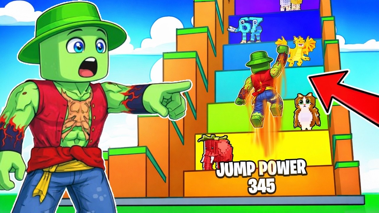 SAUTER le plus HAUT possible pour des BRAINROTS.. (Jump for Brainrots)