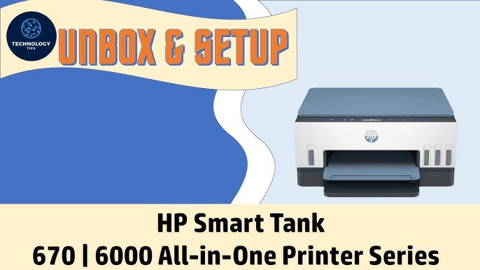 HP Smart Tank 7305 All-in-One Wireless Inkjet Printer - Product Overview 